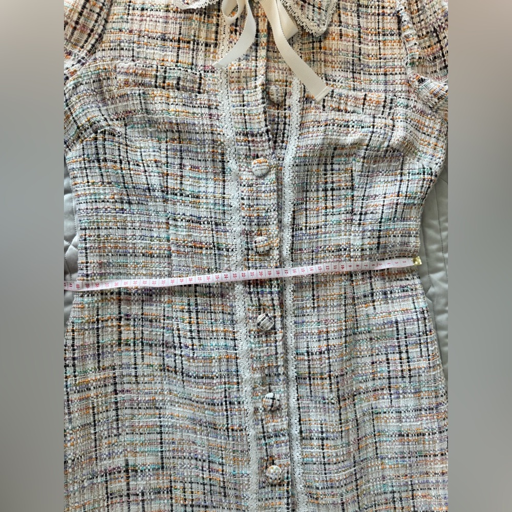 Adelyn Rae Multicolor Tweed Dress - Picture 4 of 4